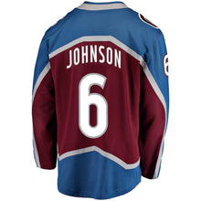 Load image into Gallery viewer, Erik Johnson Colorado Avalanche Player Swingman Jersey 2019