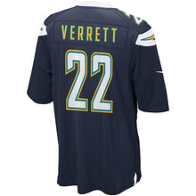 Load image into Gallery viewer, Jason Verrett Los Angeles Chargers Game Jersey 2019