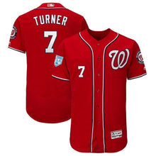 Load image into Gallery viewer, Trea Turner Washington Nationals 2019 Spring Training Baseball Player Jersey 2019