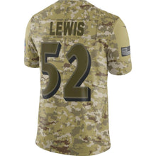 Load image into Gallery viewer, Ray Lewis Baltimore Ravens Game Jersey 2019 Camo