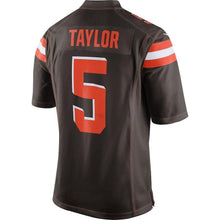 Load image into Gallery viewer, Tyrod Taylor Cleveland Browns Game Jersey 2019