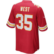 Load image into Gallery viewer, Charcandrick West Kansas City Chiefs Game Jersey 2019