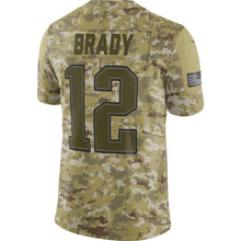 Load image into Gallery viewer, Tom Brady New England Patriots Game Jersey 2019 Camo