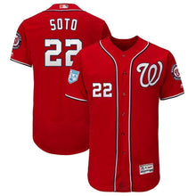 Load image into Gallery viewer, Juan Soto Washington Nationals 2019 Spring Training Baseball Player Jersey 2019