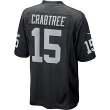 Load image into Gallery viewer, Michael Crabtree Oakland Raiders Game Jersey 2019
