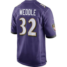 Load image into Gallery viewer, Eric Weddle Baltimore Ravens Game Jersey 2019