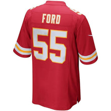 Load image into Gallery viewer, Dee Ford Kansas City Chiefs Game Jersey 2019