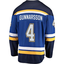 Load image into Gallery viewer, Carl Gunnarsson St. Louis Blues Player Swingman Jersey 2019