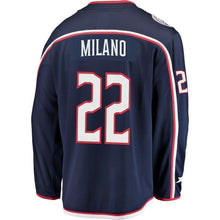 Load image into Gallery viewer, Sonny Milano Columbus Blue Jackets Player Swingman Jersey 2019