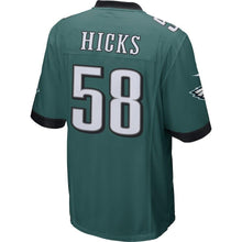 Load image into Gallery viewer, Jordan Hicks Philadelphia Eagles Game Jersey 2019