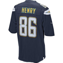 Load image into Gallery viewer, Hunter Henry Los Angeles Chargers Game Jersey 2019