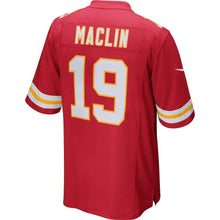 Load image into Gallery viewer, Jeremy Maclin Kansas City Chiefs Game Jersey 2019