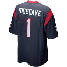 Load image into Gallery viewer, Jerry Ricecake Houston Texans Game Jersey 2019