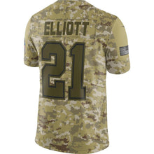 Load image into Gallery viewer, Ezekiel Elliott Dallas Cowboys Game Jersey 2019 Camo