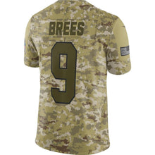 Load image into Gallery viewer, Drew Brees New Orleans Saints Game Jersey 2019 Camo