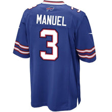 Load image into Gallery viewer, EJ Manuel Buffalo Bills Game Jersey 2019
