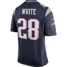 Load image into Gallery viewer, James White New England Patriots Game Jersey 2019
