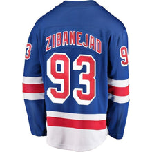 Load image into Gallery viewer, Mika Zibanejad New York Rangers Player Swingman Jersey 2019