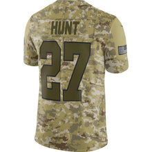 Load image into Gallery viewer, Kareem Hunt Kansas City Chiefs Game Jersey 2019 Camo