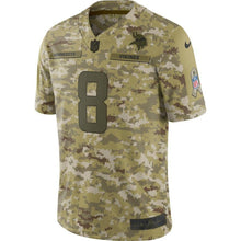 Load image into Gallery viewer, Kirk Cousins Minnesota Vikings Game Jersey 2019 Camo