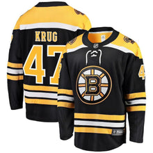 Load image into Gallery viewer, Torey Krug Boston Bruins Player Swingman Jersey 2019