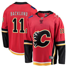 Load image into Gallery viewer, Mikael Backlund Calgary Flames Player Swingman Jersey 2019