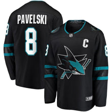 Load image into Gallery viewer, Joe Pavelski San Jose Sharks Player Swingman Jersey 2019
