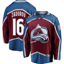 Load image into Gallery viewer, Nikita Zadorov Colorado Avalanche Player Swingman Jersey 2019