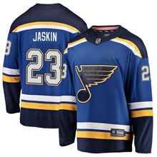 Load image into Gallery viewer, Dmitrij Jaskin St. Louis Blues Player Swingman Jersey 2019