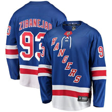Load image into Gallery viewer, Mika Zibanejad New York Rangers Player Swingman Jersey 2019