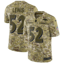 Load image into Gallery viewer, Ray Lewis Baltimore Ravens Game Jersey 2019 Camo