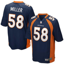 Load image into Gallery viewer, Von Miller Denver Broncos Game Jersey 2019