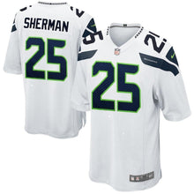 Load image into Gallery viewer, Richard Sherman Seattle Seahawks Game Jersey 2019