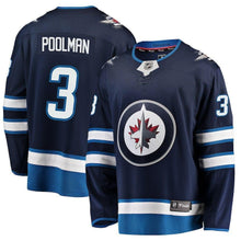 Load image into Gallery viewer, Tucker Poolman Winnipeg Jets Player Swingman Jersey 2019