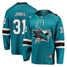 Load image into Gallery viewer, Martin Jones San Jose Sharks Player Swingman Jersey 2019