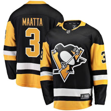 Load image into Gallery viewer, Olli Maatta Pittsburgh Penguins Player Swingman Jersey 2019