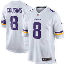 Load image into Gallery viewer, Kirk Cousins Minnesota Vikings Game Jersey 2019