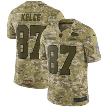 Load image into Gallery viewer, Travis Kelce Kansas City Chiefs Game Jersey 2019 Camo
