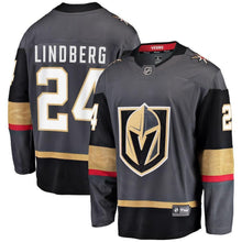 Load image into Gallery viewer, Oscar Lindberg Vegas Golden Knights Player Swingman Jersey 2019