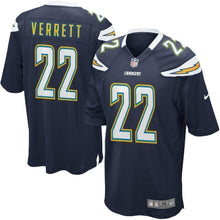 Load image into Gallery viewer, Jason Verrett Los Angeles Chargers Game Jersey 2019