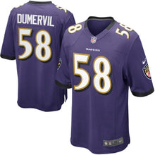 Load image into Gallery viewer, Elvis Dumervil Baltimore Ravens Game Jersey 2019
