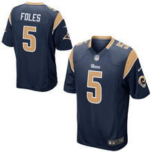 Load image into Gallery viewer, Nick Foles Los Angeles Rams Game Jersey 2019