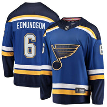 Load image into Gallery viewer, Joel Edmundson St. Louis Blues Player Swingman Jersey 2019