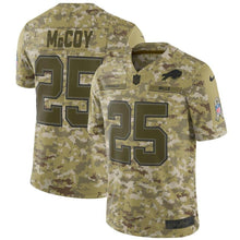 Load image into Gallery viewer, LeSean McCoy Buffalo Bills Game Jersey 2019 Camo