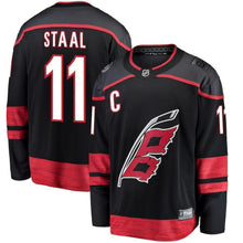 Load image into Gallery viewer, Jordan Staal Carolina Hurricanes Player Swingman Jersey 2019