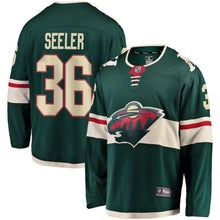 Load image into Gallery viewer, Nick Seeler Minnesota Wild Player Swingman Jersey 2019