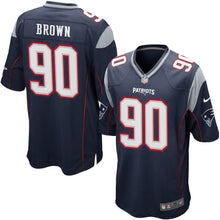 Load image into Gallery viewer, Malcom Brown New England Patriots Game Jersey 2019