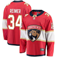 Load image into Gallery viewer, James Reimer Florida Panthers Player Swingman Jersey 2019