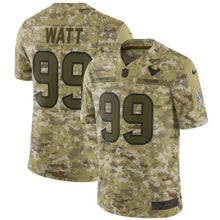 Load image into Gallery viewer, J.J. Watt Houston Texans Game Jersey 2019 Camo