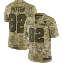 Load image into Gallery viewer, Jason Witten Dallas Cowboys Game Jersey 2019 Camo